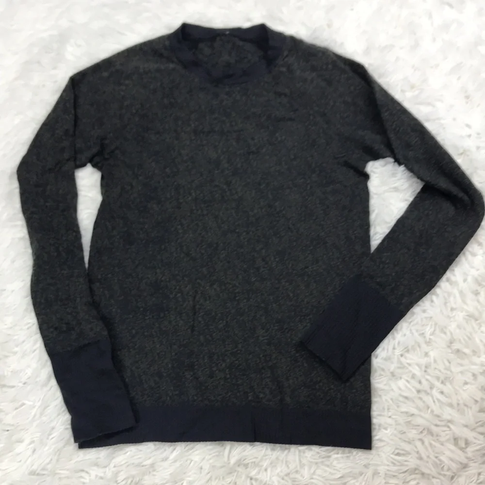 Lululemon Rest Less Pullover Black / Armory